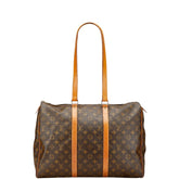 ルイ ヴィトン モノグラム フラネリー45 ボストンバッグ ショルダーバッグ M51115 ブラウン PVC レザー レディース LOUIS VUITTON 【中古】